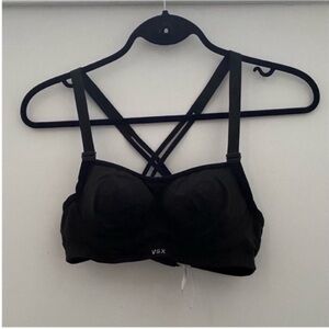 VSX Black Strappy Sports Bra